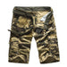 VP77 Camo Cargo Shorts - Indigo-Temple
