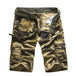 VP77 Camo Cargo Shorts - Indigo-Temple