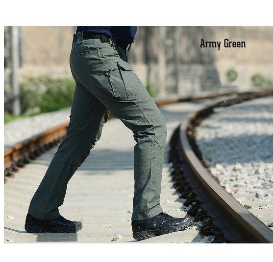 IX7 Tactical Multi Pocket Cargo Pants - Indigo-Temple