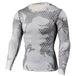 Military Quick Dry Camo Long Sleeve T-Shirt - Indigo-Temple