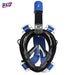180° Full Face Diving Mask - Indigo-Temple