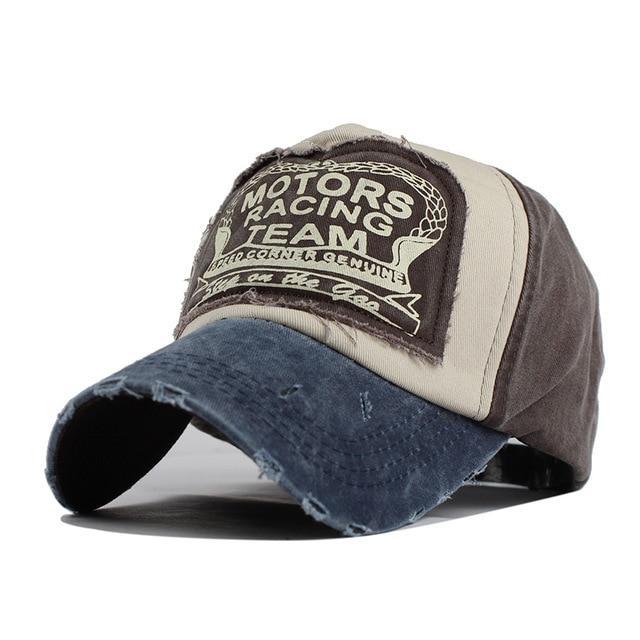 FLB™ Vintage Heavy-Wash Hillbilly Cap - Indigo-Temple