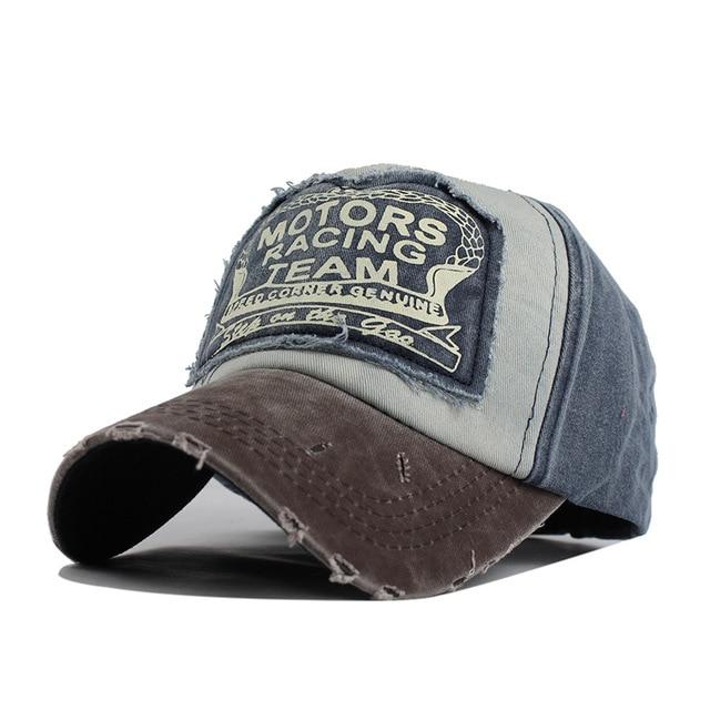 FLB™ Vintage Heavy-Wash Hillbilly Cap - Indigo-Temple