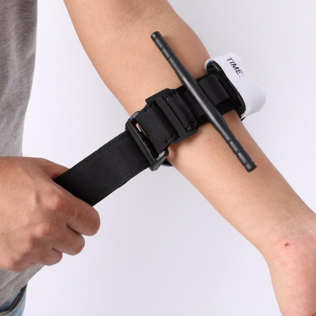 TACTICAL EMERGENCY TOURNIQUET STRAP - Indigo-Temple