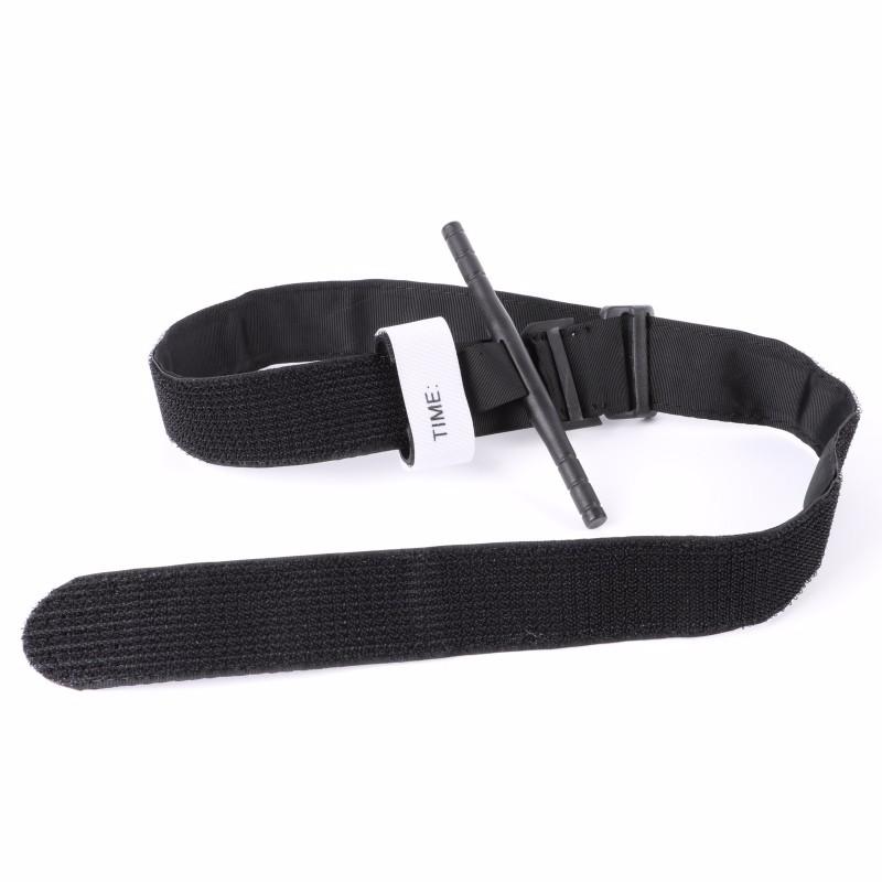 TACTICAL EMERGENCY TOURNIQUET STRAP - Indigo-Temple