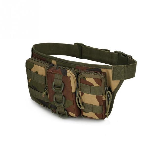Multifunction Military Waist Bag - Indigo-Temple