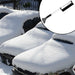 2 In 1 Extendable Telescoping Snow Brush & Ice Scraper - Indigo-Temple