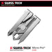 SWISS TECH 6 in 1 Multi-Function Outdoor Mini Tool Plier - Indigo-Temple