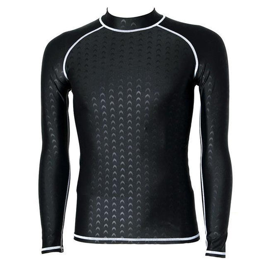 Durable Watersport & Fishing Rash Guard - Indigo-Temple