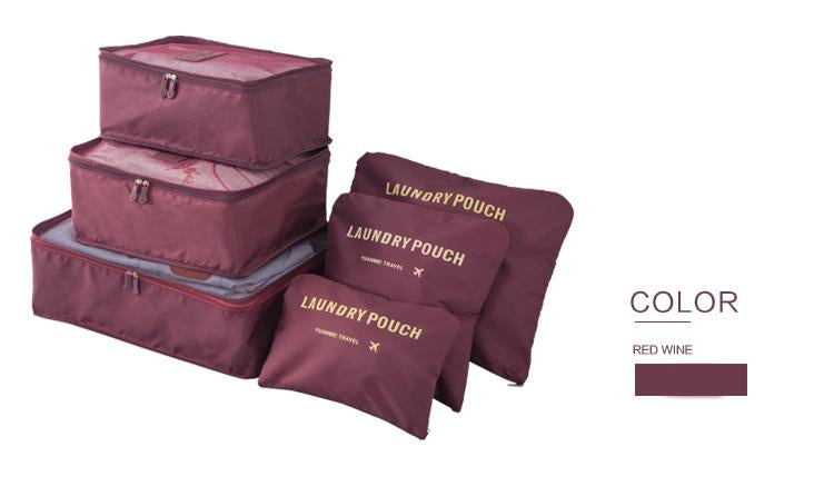 Indigo™ Travel Cubes - Perfect Luggage Organizer (6 PCS) + Gift - Indigo-Temple