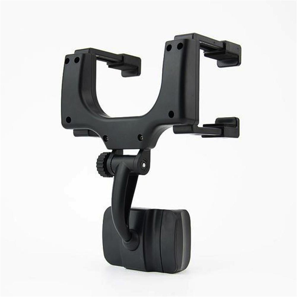 Rear View Mirror Universal Smartphone Car Mount - Indigo-Temple