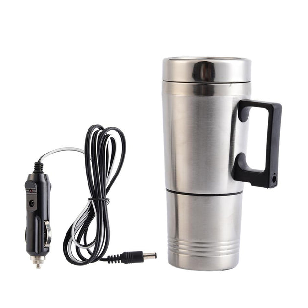 Electric Heated Car Mug/Thermos - Indigo-Temple