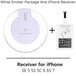 Universal Qi Wireless Charging Pad + Receiver - Indigo-Temple