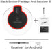 Universal Qi Wireless Charging Pad + Receiver - Indigo-Temple