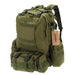 3 in 1  Military Tactical Molle Backpack - Indigo-Temple