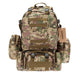 3 in 1  Military Tactical Molle Backpack - Indigo-Temple