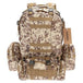 3 in 1  Military Tactical Molle Backpack - Indigo-Temple