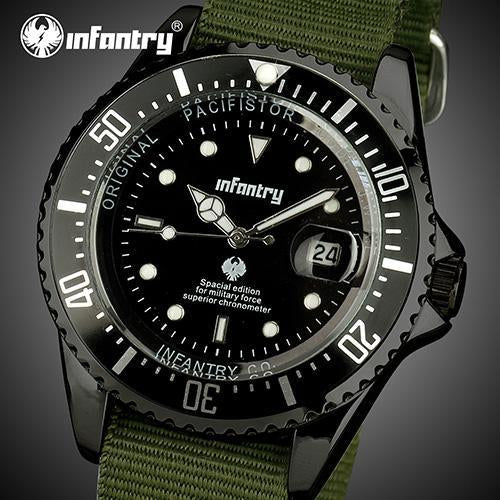 INFANTRY™ "COMMANDER" Army Watch - Indigo-Temple