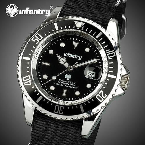 INFANTRY™ "COMMANDER" Army Watch - Indigo-Temple