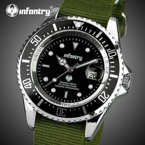 INFANTRY™ "COMMANDER" Army Watch - Indigo-Temple