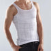 Men's Body Slimming Under-Vest - Indigo-Temple