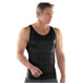 Men's Body Slimming Under-Vest - Indigo-Temple
