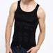 Men's Body Slimming Under-Vest - Indigo-Temple