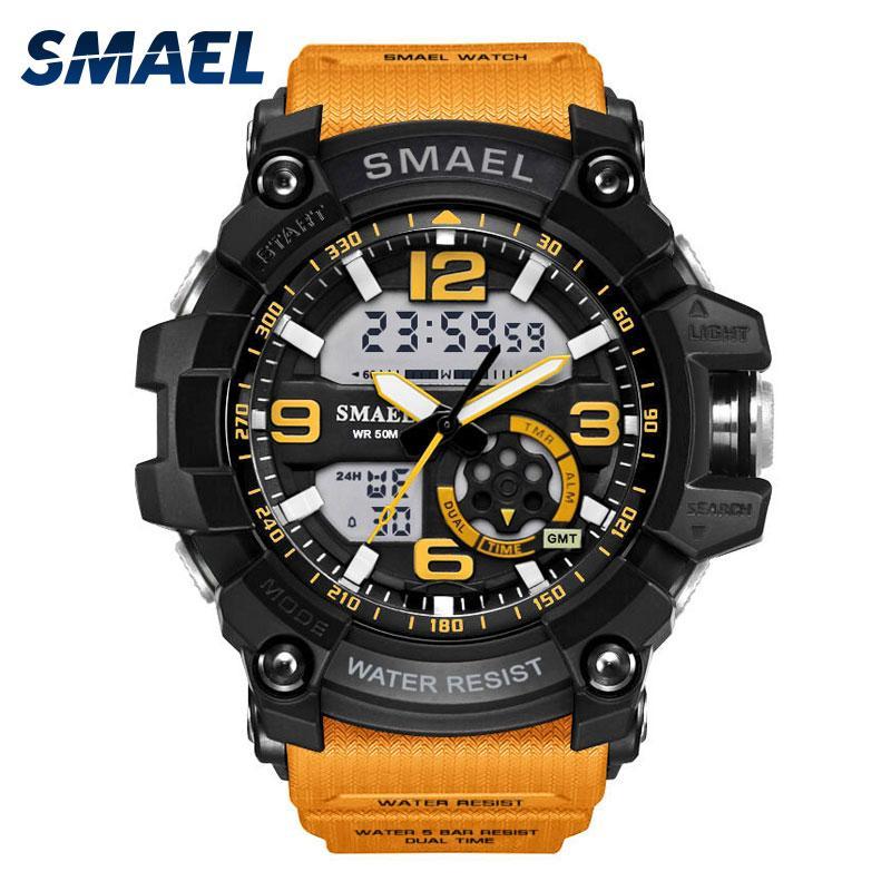 LAND GUARDIAN - SMAEL™ Waterproof & Shockproof Military watch - Indigo-Temple