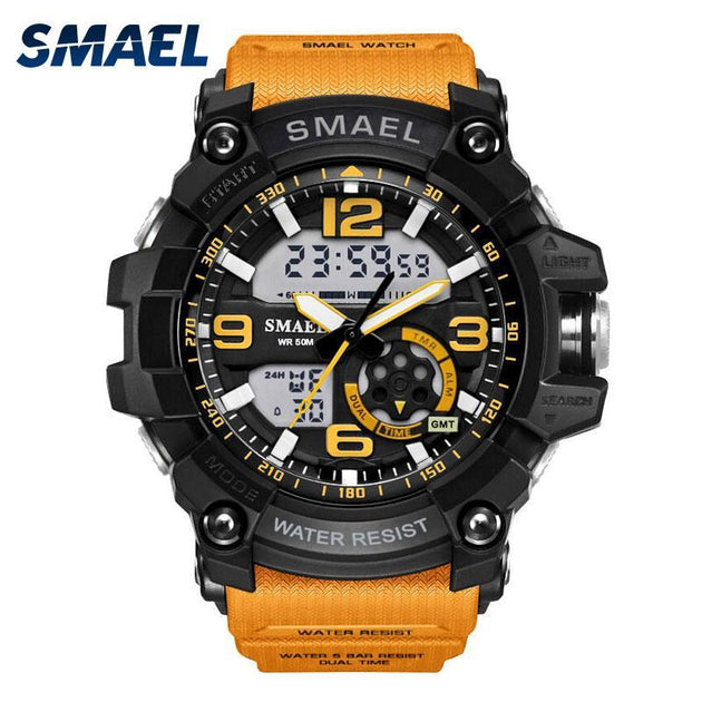 LAND GUARDIAN - SMAEL™ Waterproof & Shockproof Military watch - Indigo-Temple