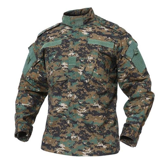 MILITARY BATTLE DRESS UNIFORM JACKET (BDU) - Indigo-Temple