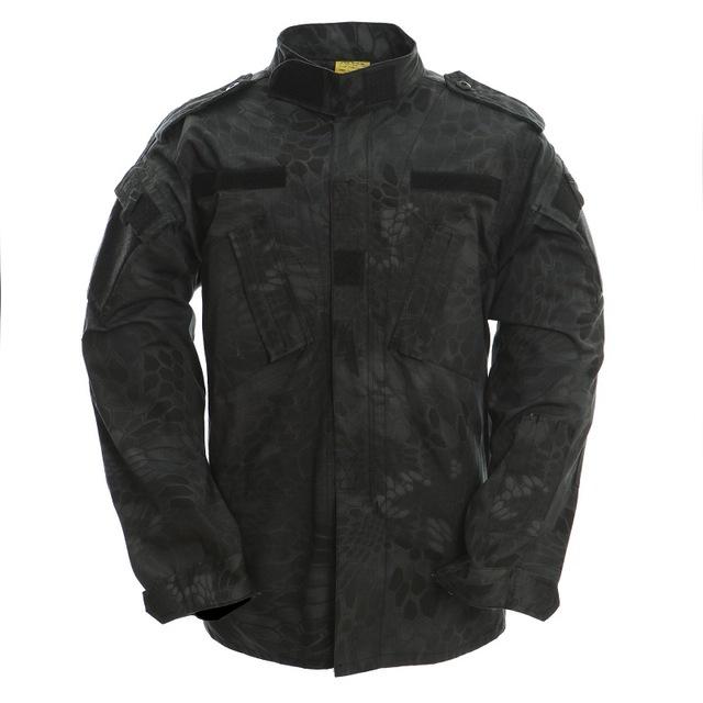 MILITARY BATTLE DRESS UNIFORM JACKET (BDU) - Indigo-Temple