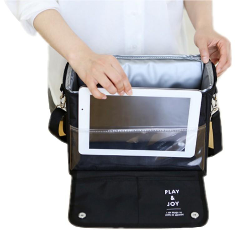 Multi Pocket Car Organizer Cooler Bag - Indigo-Temple