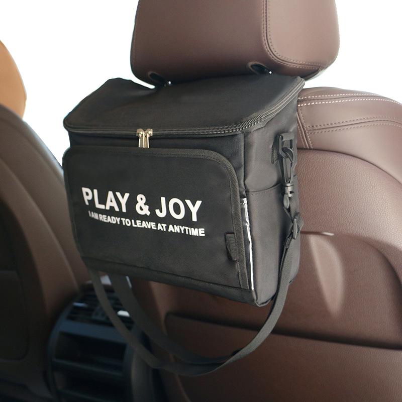 Multi Pocket Car Organizer Cooler Bag - Indigo-Temple