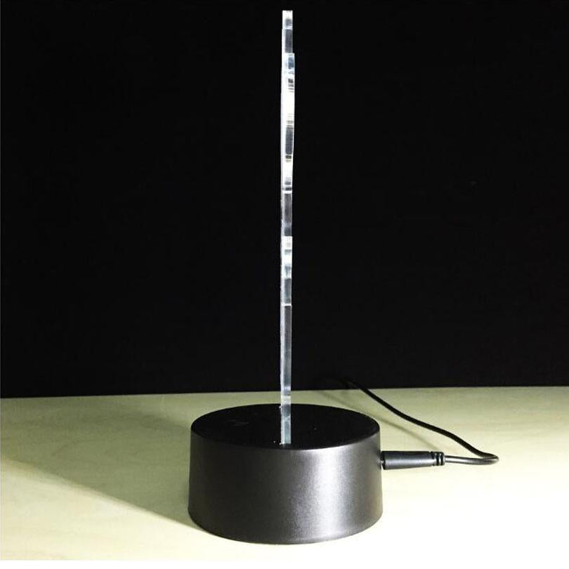 3D MEDITATION YOGA NIGHT LAMP - Indigo-Temple