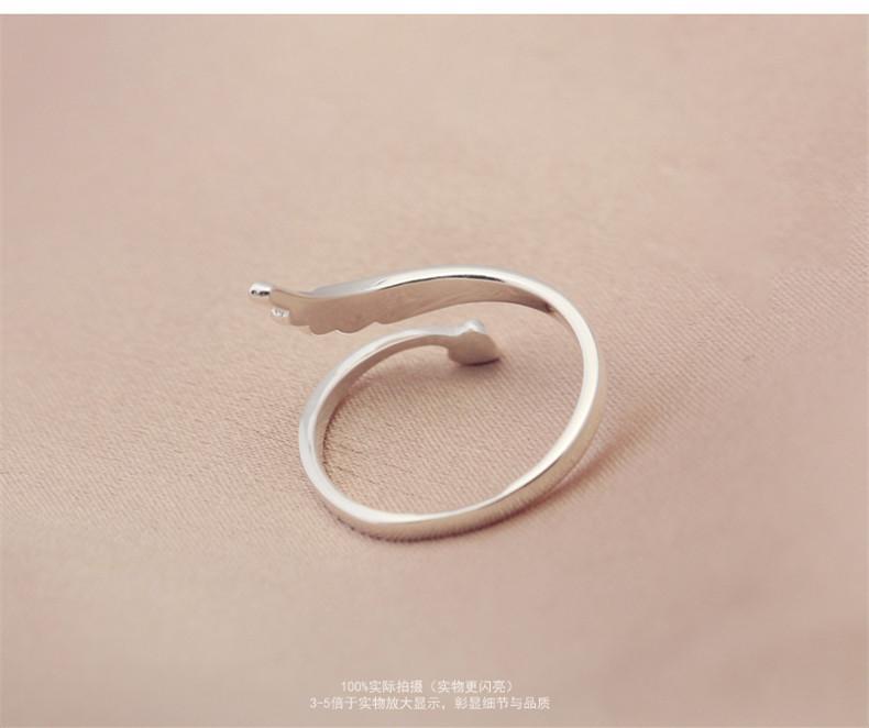 ANGELICA - Sterling Silver Wrap Ring - Indigo-Temple