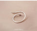 ANGELICA - Sterling Silver Wrap Ring - Indigo-Temple