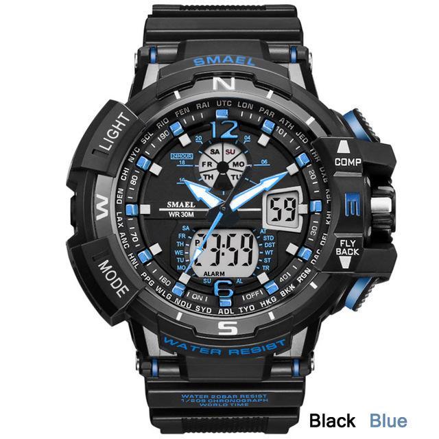 GP - 783 SMAEL™  Waterproof and Shockproof Military Watch - Indigo-Temple