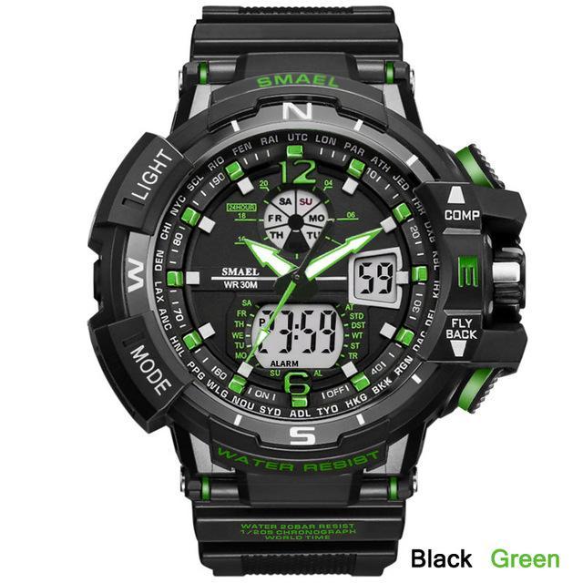 GP - 783 SMAEL™  Waterproof and Shockproof Military Watch - Indigo-Temple