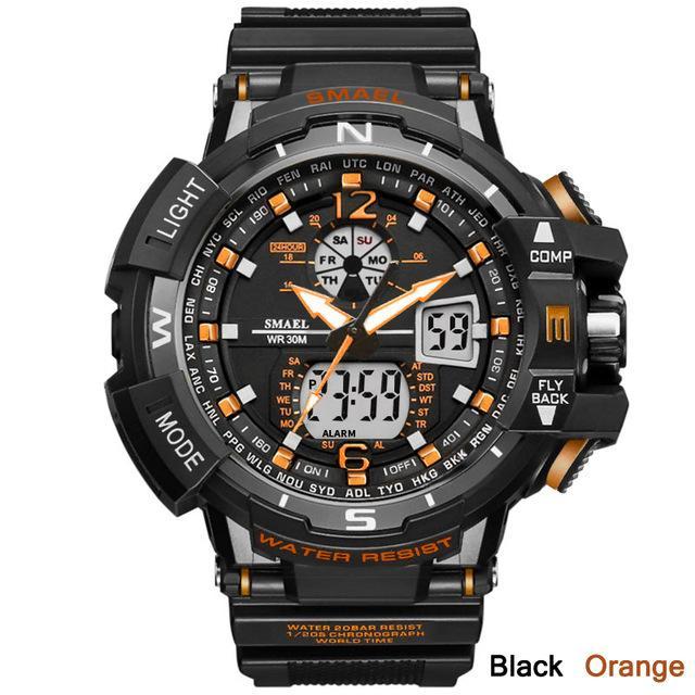 GP - 783 SMAEL™  Waterproof and Shockproof Military Watch - Indigo-Temple