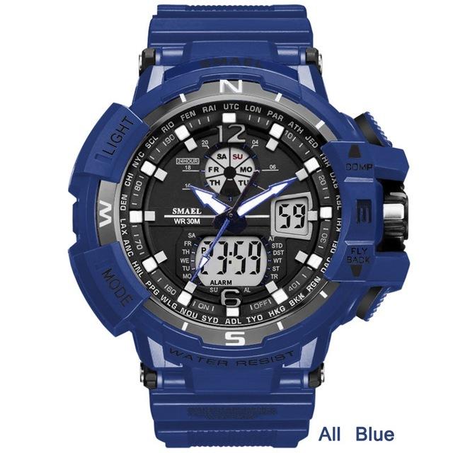 GP - 783 SMAEL™  Waterproof and Shockproof Military Watch - Indigo-Temple
