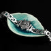 WOLF- Stainless Steel Charm bracelet - Indigo-Temple