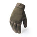 Premium Breathable Tactical Full Finger Gloves - Indigo-Temple