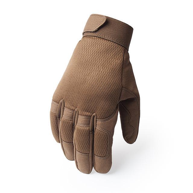 Premium Breathable Tactical Full Finger Gloves - Indigo-Temple