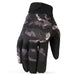 Premium Breathable Tactical Full Finger Gloves - Indigo-Temple