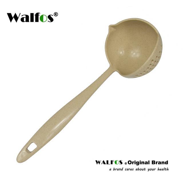 2 in 1 Long Handle Soup Filter-Spoon - Indigo-Temple
