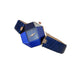 Glamorous Geometric Gem-Cut Women's Watch - Indigo-Temple