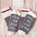 Funny Creative Unisex Socks (Wine/Beer/Coffee) - Indigo-Temple