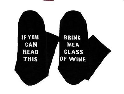 Funny Creative Unisex Socks (Wine/Beer/Coffee) - Indigo-Temple