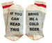 Funny Creative Unisex Socks (Wine/Beer/Coffee) - Indigo-Temple