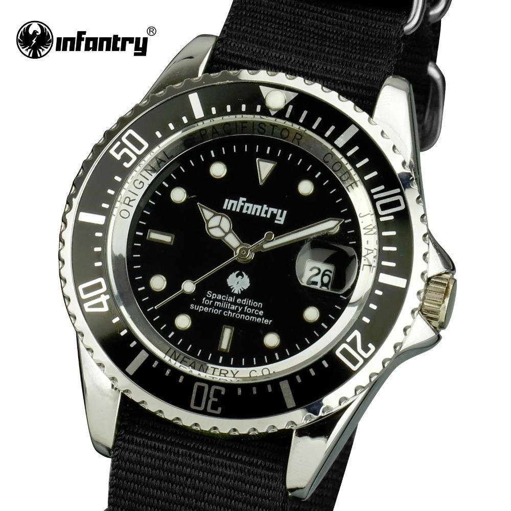 INFANTRY™ "COMMANDER" Army Watch - Indigo-Temple